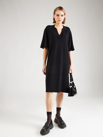 Soft Rebels Knitted dress 'Lea' in Black: front