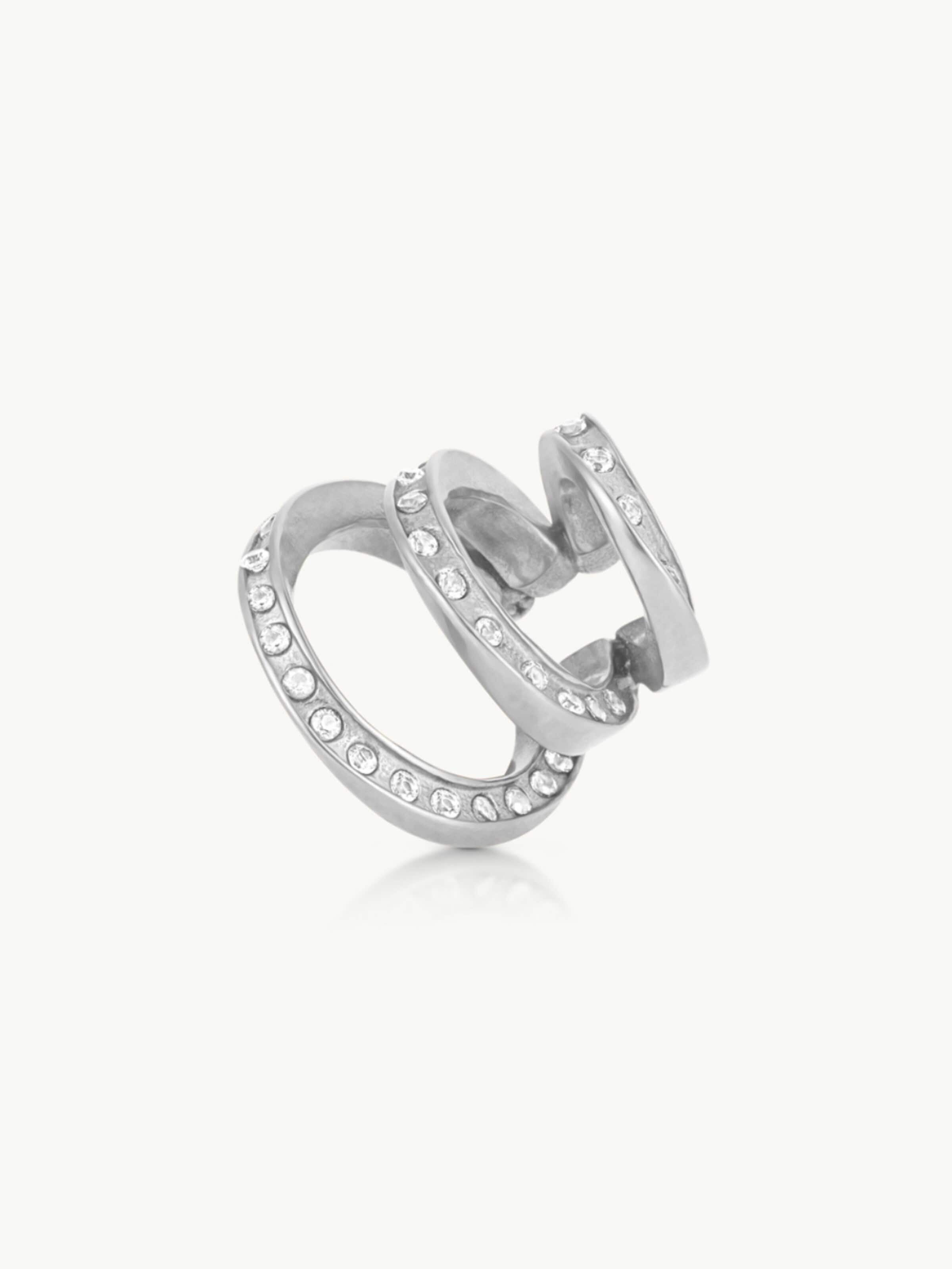 Orecchini 'Ear cuff Ridley Star G/S' di YParis in argento: frontale