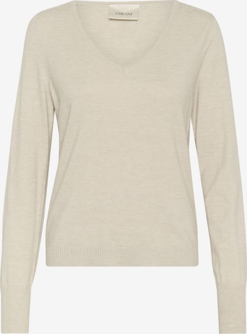 Pullover 'Dela' di Cream in beige: frontale