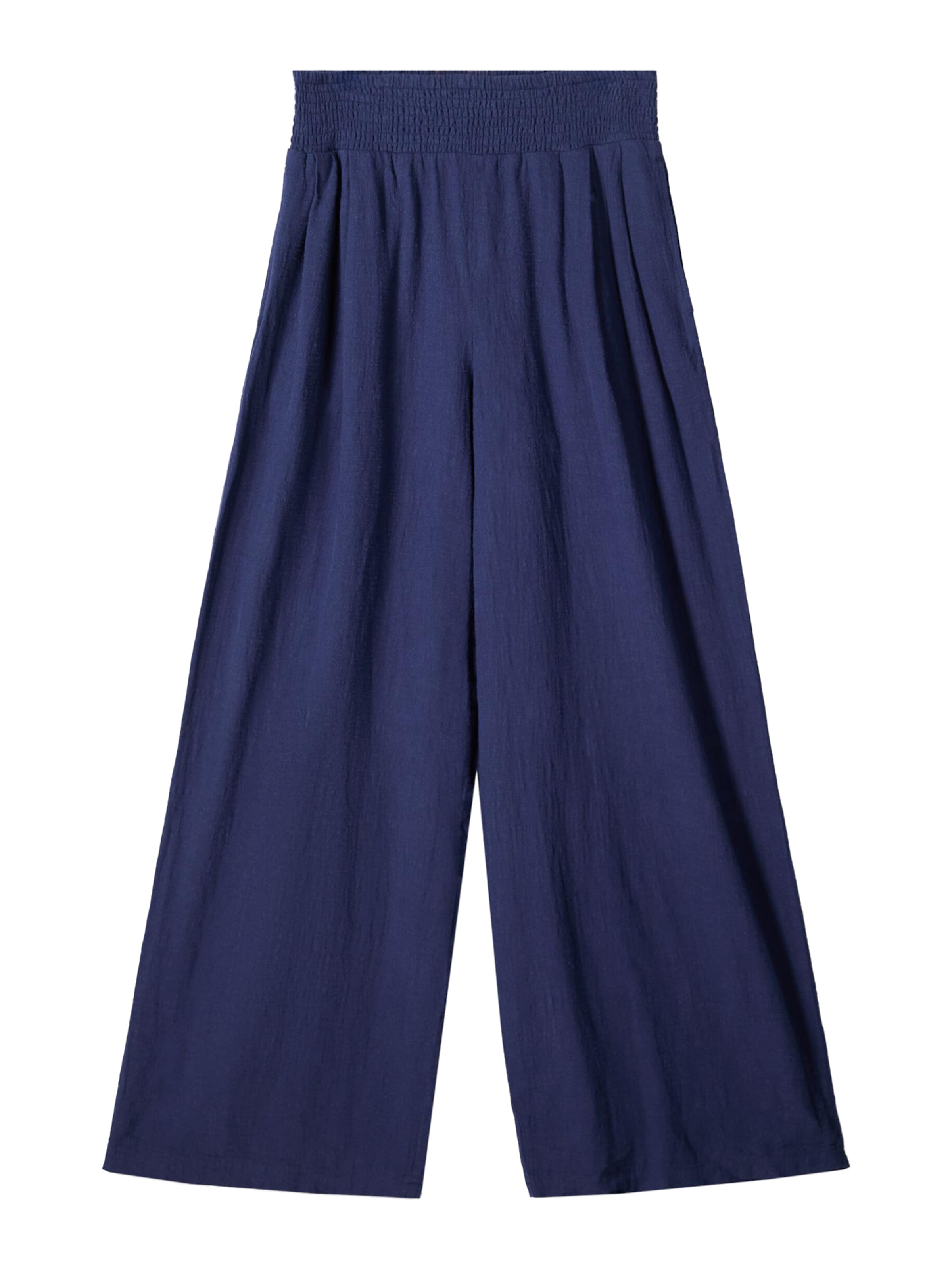 Bershka Hlače | mornarska barva, Prikaz izdelka