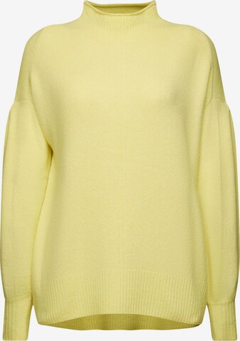 Pull-over ESPRIT en jaune : devant