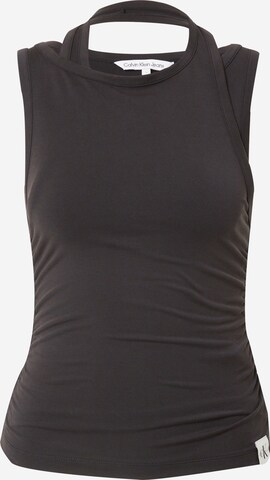 Calvin Klein Jeans Top in Black: front