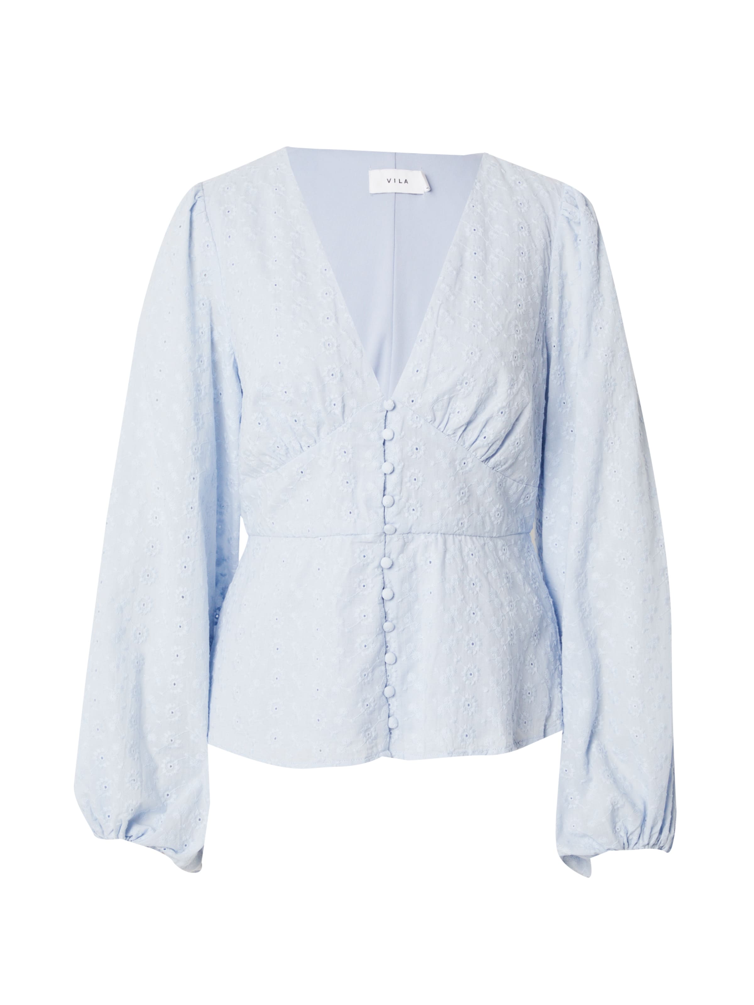 VILA Bluse 'Malina' in Blau: Vorderseite