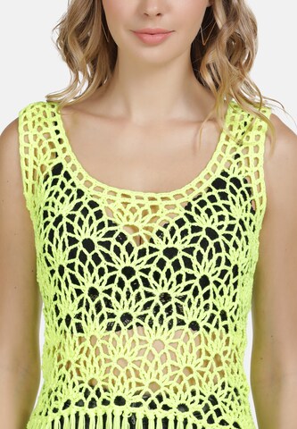 Tops en tricot IZIA en vert