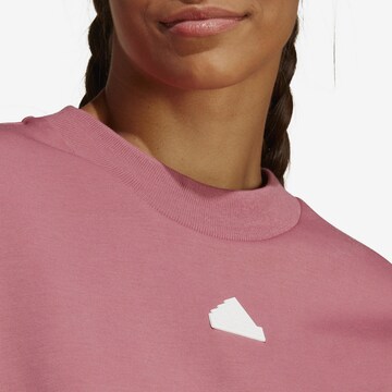 ADIDAS SPORTSWEAR Sport sweatshirt 'Future Icons 3-Stripes' i rosa