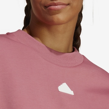 ADIDAS SPORTSWEAR Sportsweatshirt 'Future Icons 3-Stripes' in Pink