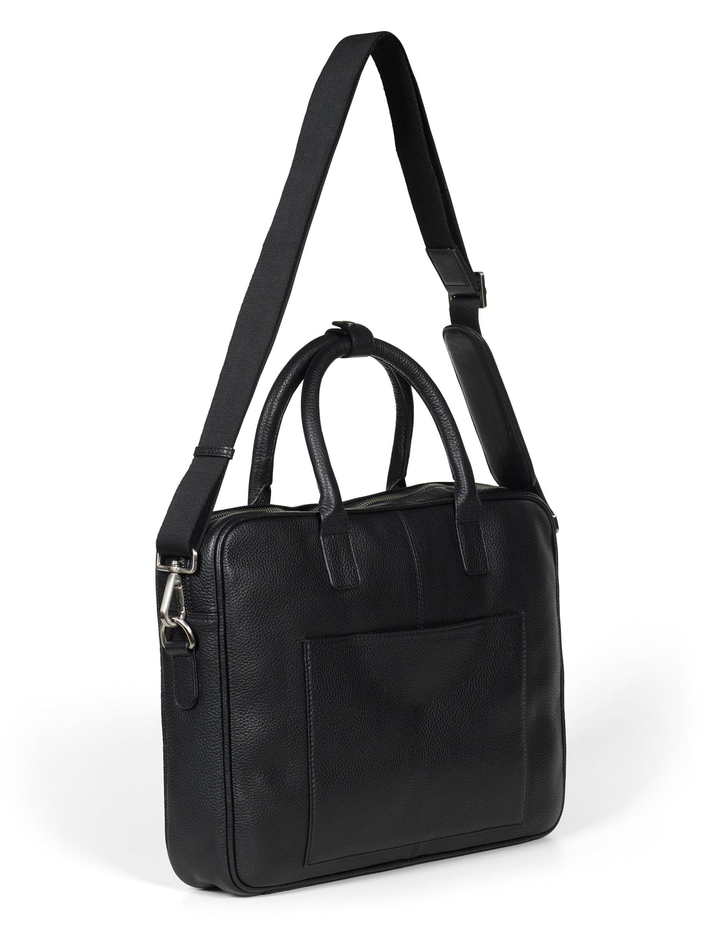 Howard London - Bolsa para portátil 'Laptop Bag Sam Black' en negro