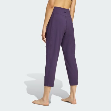 ADIDAS PERFORMANCE Tapered Sporthose 'All Me' in Lila
