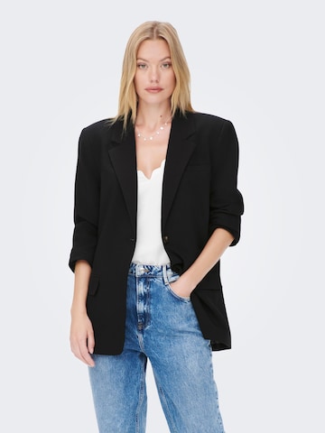 Blazer 'Milian' ONLY en noir : devant