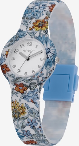 Hip Hop Analoog horloge in Wit: voorkant