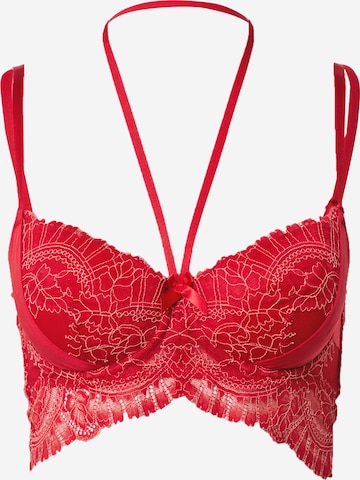 Invisible Soutien-gorge Hunkemöller en rouge : devant