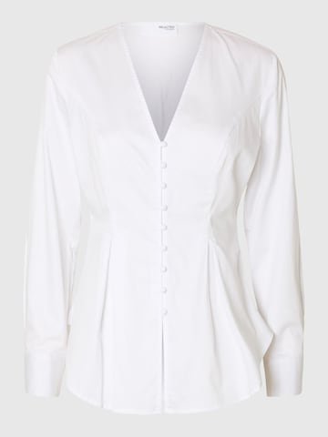 SELECTED FEMME Blouse in White: front
