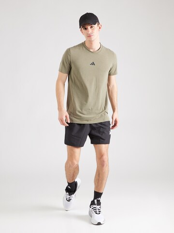 ADIDAS PERFORMANCE Funkční tričko 'Designed For Training' – zelená