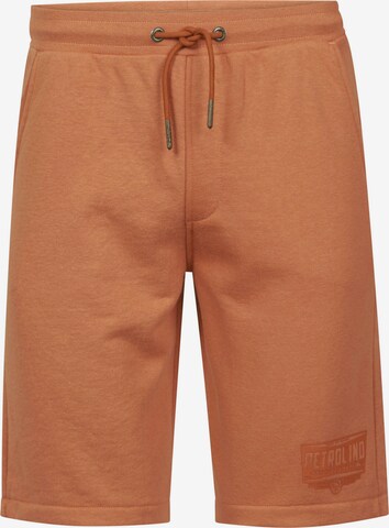 Petrol Industries Shorts in Orange: predná strana