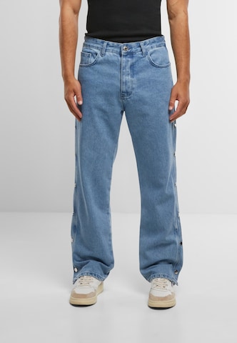 2Y Premium Wide leg Jeans in Blue: front