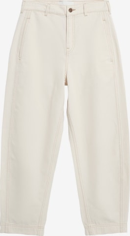 ARMEDANGELS Baggy Broek in Wit: voorkant