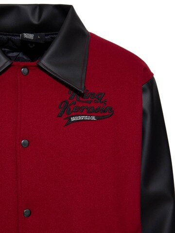 King Kerosin Übergangsjacke in Rot