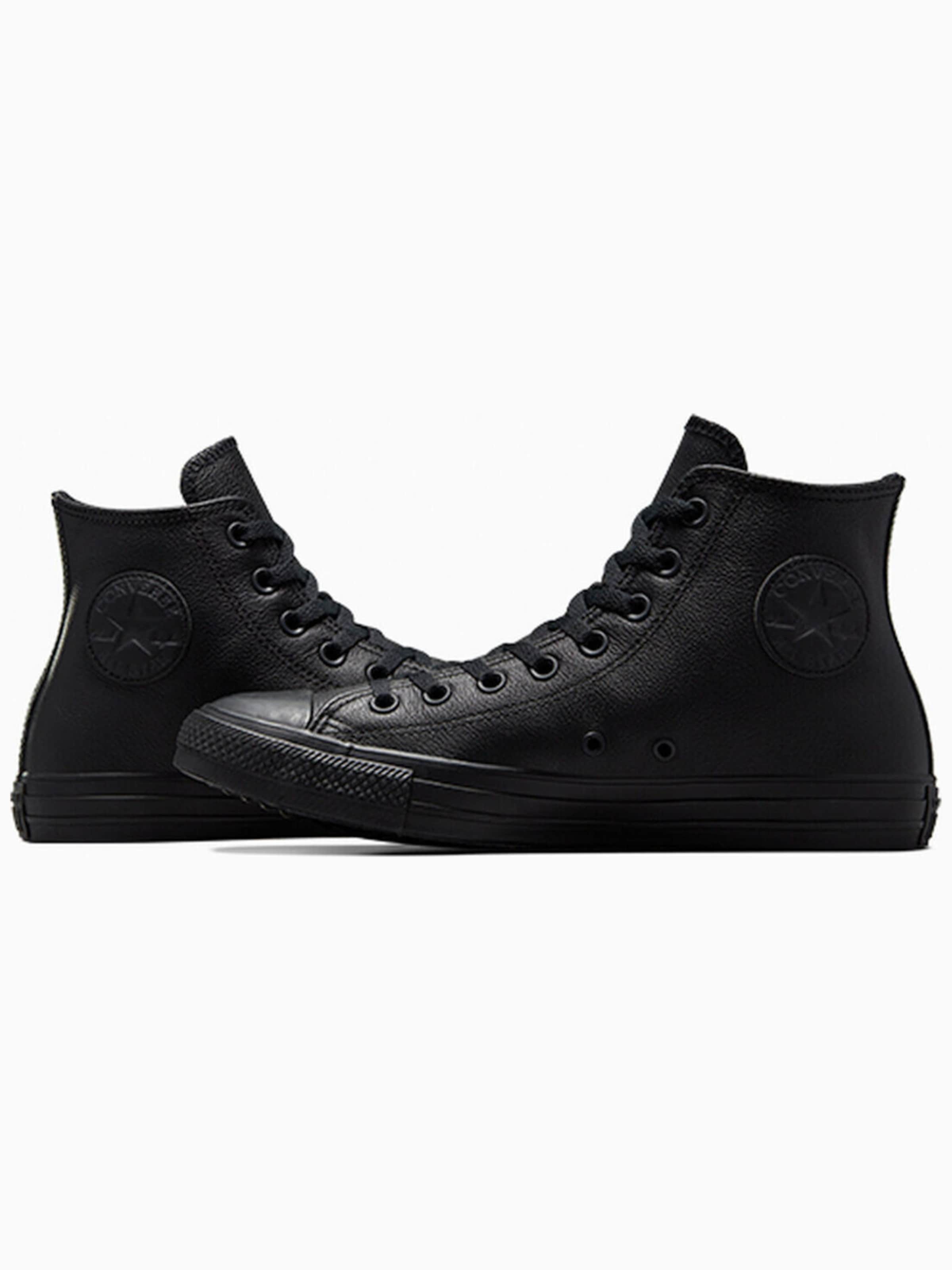 CONVERSE Sneaker high 'Converse Chuck Taylor HI Leather'‌‌‌ in Schwarz