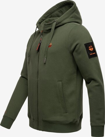 STONE HARBOUR Sweat jacket 'Billy Joy' in Green