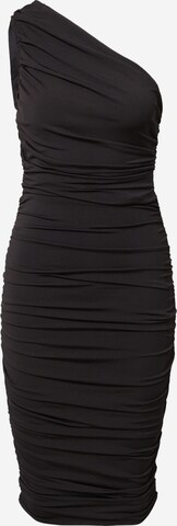 AX Paris Koktejlové šaty – černá: přední strana