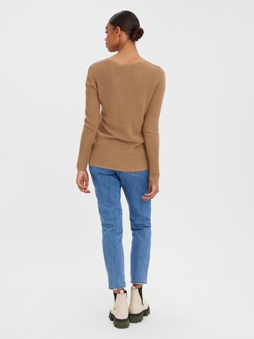 VERO MODA Pullover 'NEWLEXSUN' in Beige