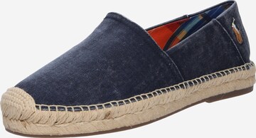 Polo Ralph Lauren Espadrilles 'CEVIO' in Blauw: voorkant