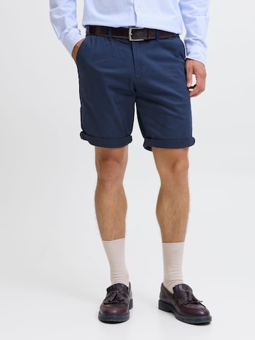 JACK & JONES Regular Chino 'JJIBowie' in Blauw: voorkant
