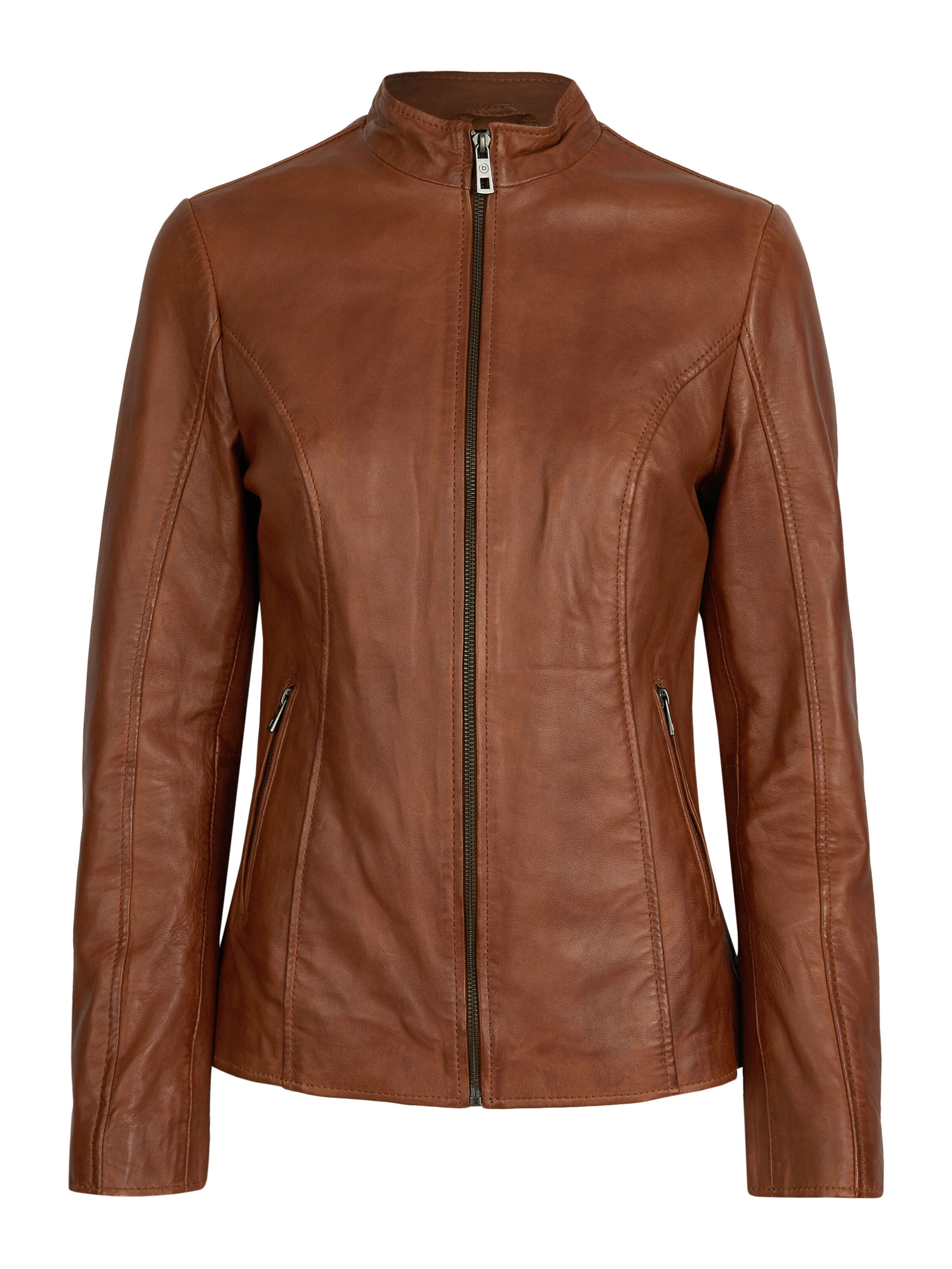 bugatti Tussenjas in Bruin: voorkant