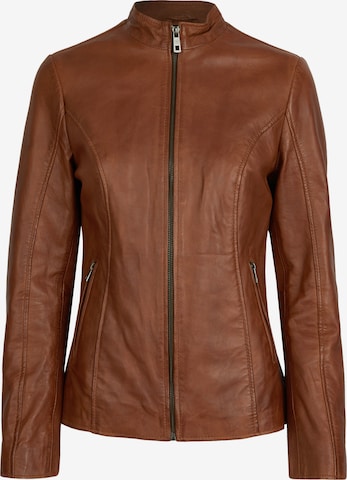 bugatti Between-Season Jacket in Brown: front