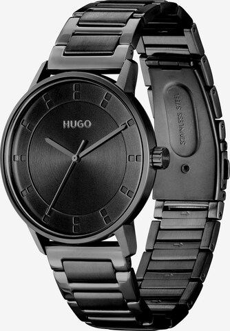 HUGO Analog Watch in Black