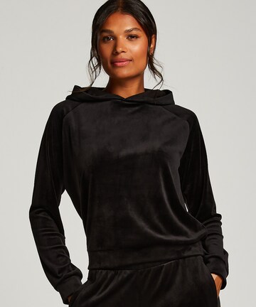 Hunkemöller Sweatshirt in Zwart: voorkant