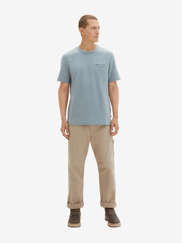 TOM TAILOR T-Shirt in Blau