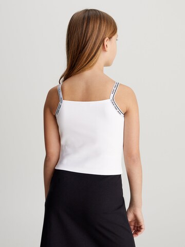 Calvin Klein Jeans - Top en blanco