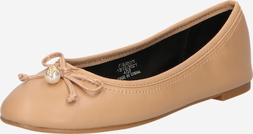 Ballerines River Island en beige : devant