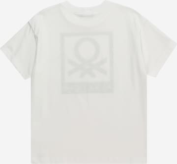 T-Shirt UNITED COLORS OF BENETTON en blanc