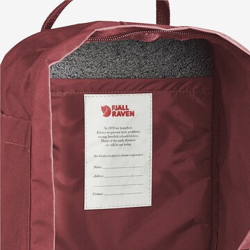 Fjällräven Rucksack in Rot