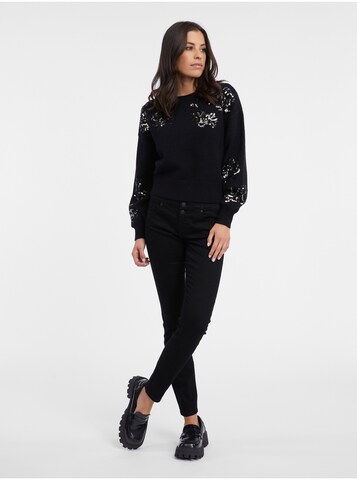 Orsay Pullover in Schwarz
