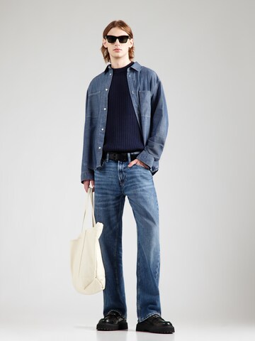 Calvin Klein Jeans Kampsun, värv sinine