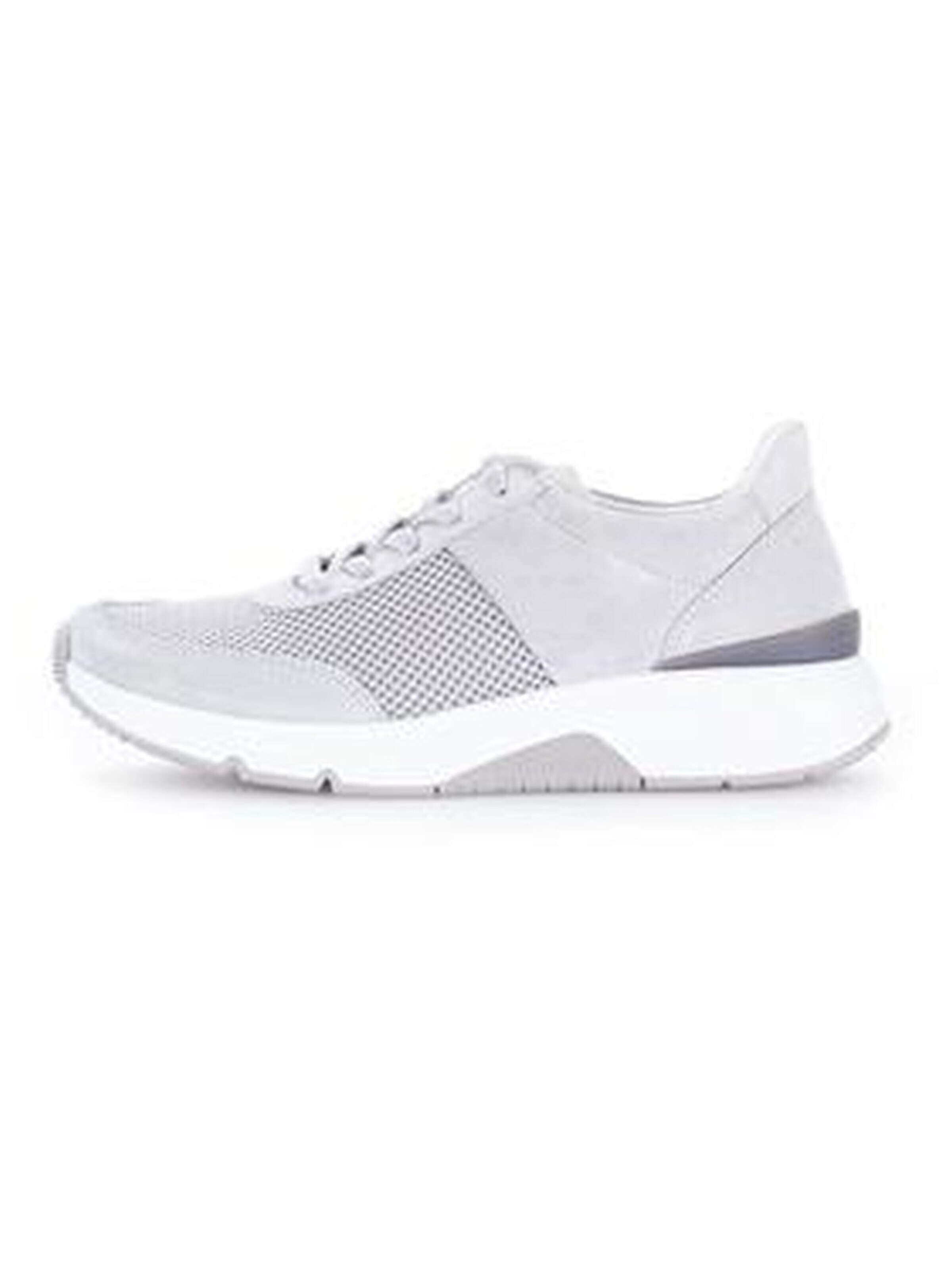 GABOR - Zapatos con cordón 'Komfort Schnürschuh Damen 86.897.40 Rauleder in grau' en gris: frente