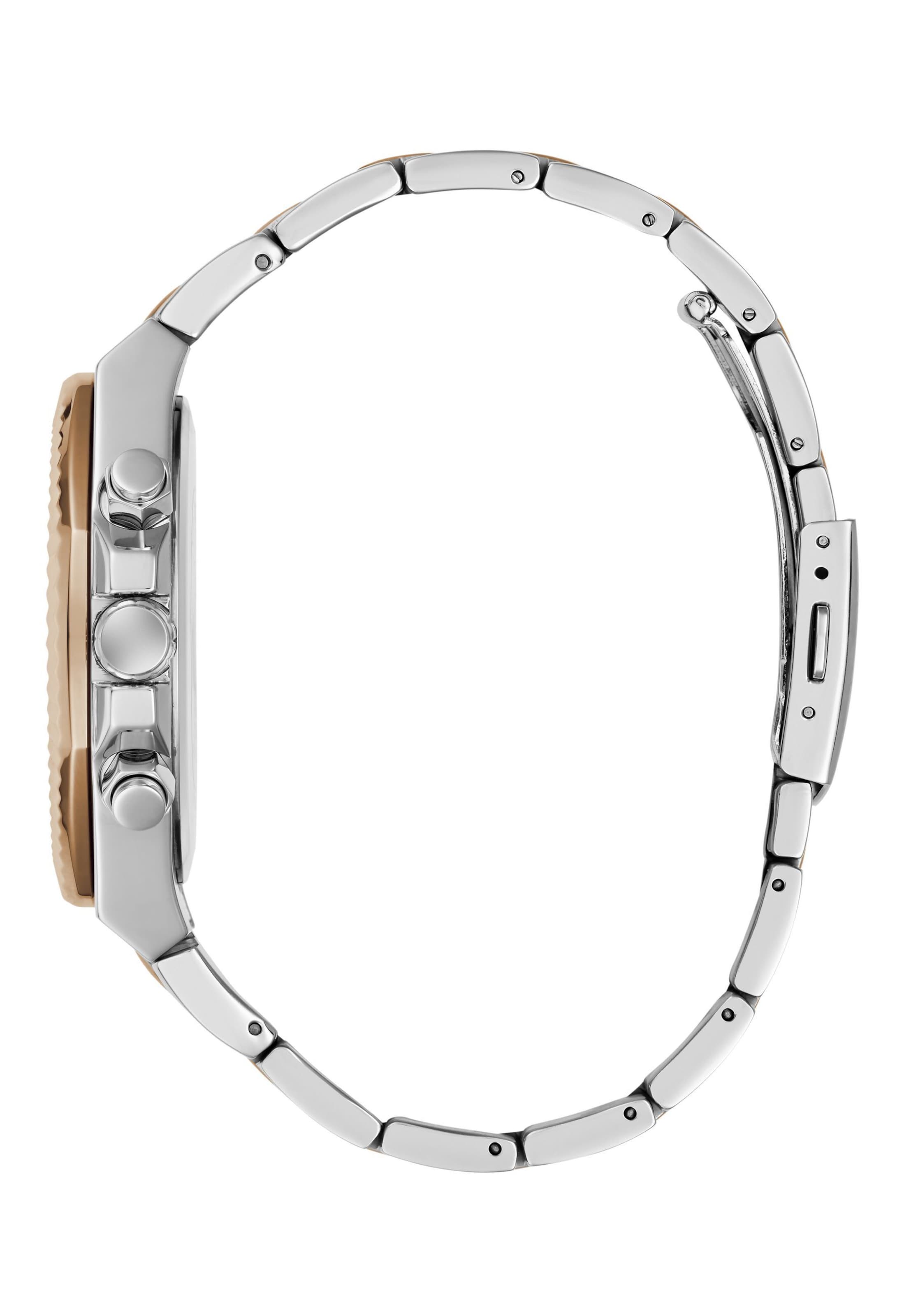 Orologio analogico 'EQUITY' di GUESS in argento