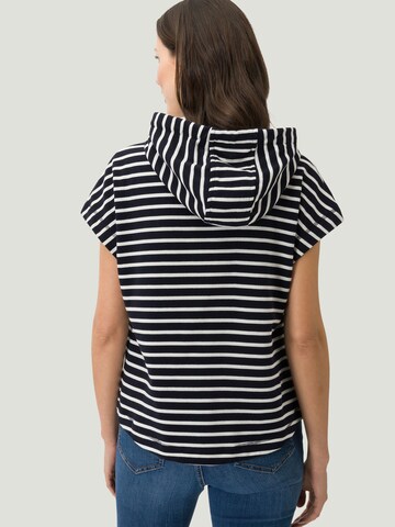 zero Sweatshirt mit Kapuze in Blau