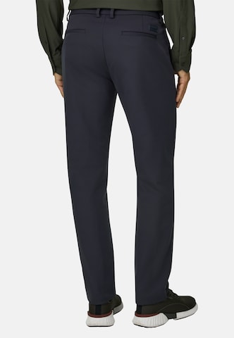Coupe slim Pantalon chino Boggi Milano en bleu