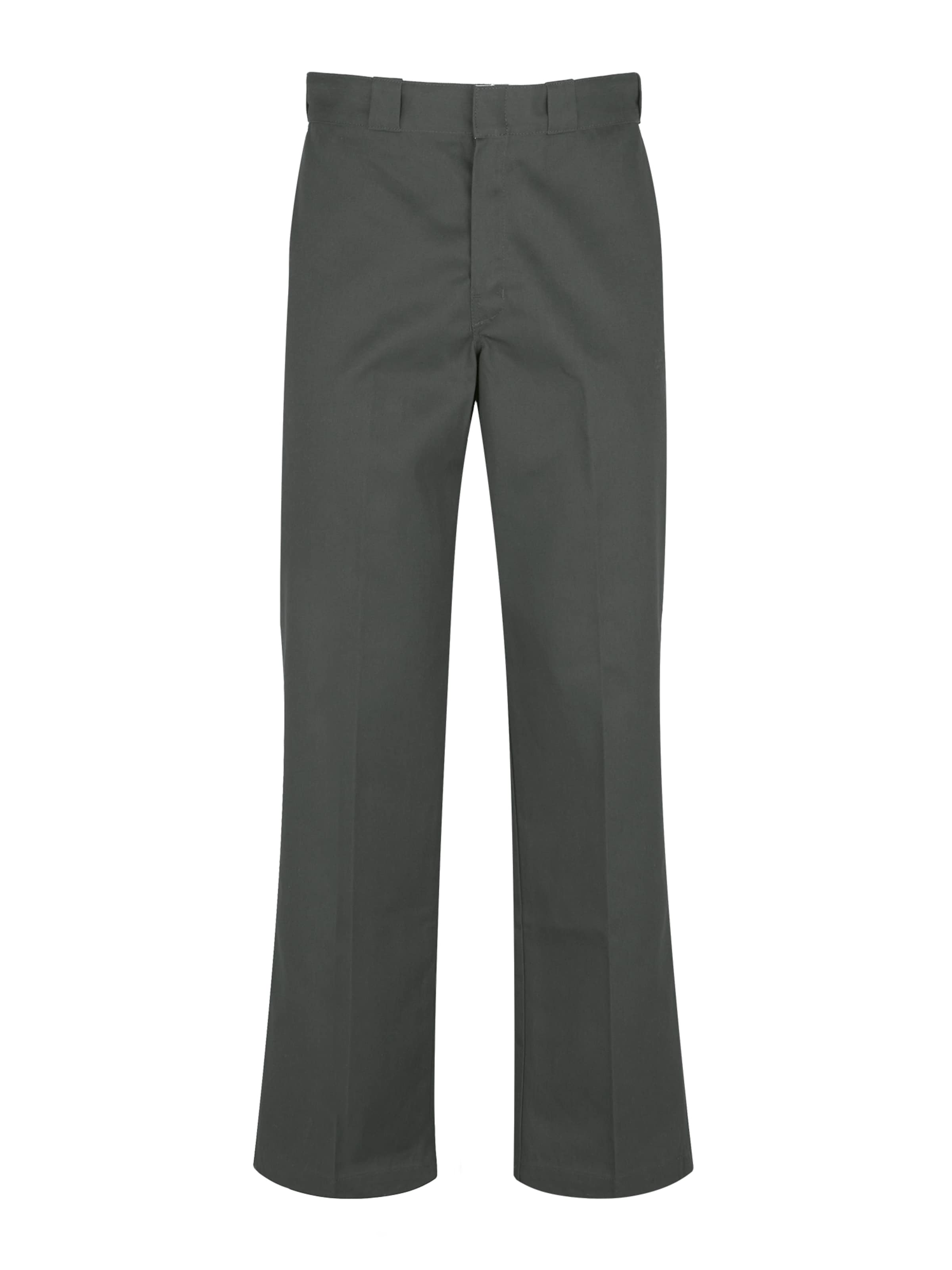 DICKIES Viikidega püksid '874', värv roheline: eest vaates