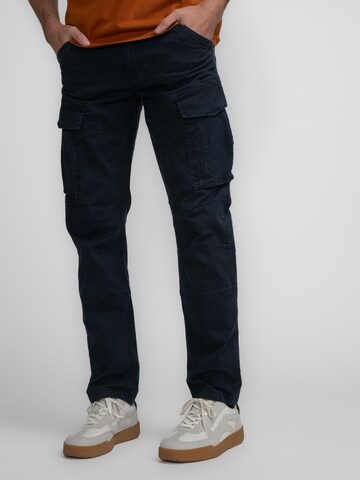 Petrol Industries Tapered Hose 'Kasilof' in Blau: Vorderseite