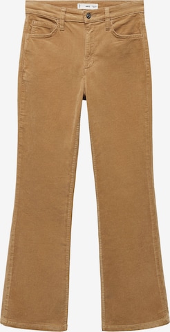 MANGO Bootcut Jeans 'SIENNAP' in Braun: predná strana