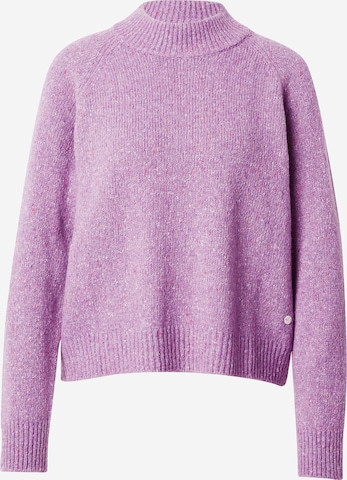 Brava Fabrics Sweter w kolorze fioletowy: przód