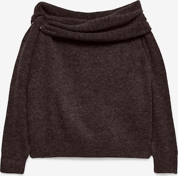 Pull-over 'VMLovely' VERO MODA en marron : devant