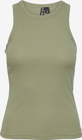 PIECES - Top 'RUKA' en verde: frente