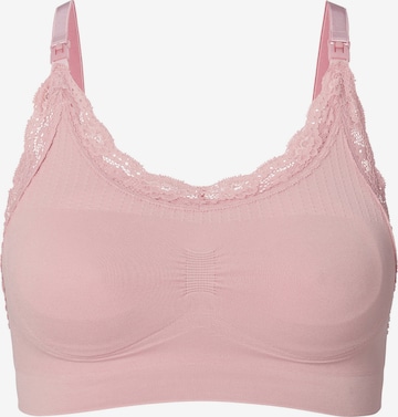 Bustier Soutien-gorge d’allaitement Noppies en violet : devant