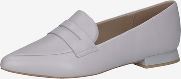 CAPRICE Classic Flats in Grey: front